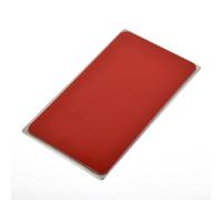 Desiumite Stainless Steel Car Sun Visor Mirror with Cosmetic Reflective, 11 x 6.5 cm Auto Interior Accessory for Vehicle Dashboard or Visor Mount, Non-Fragile & A