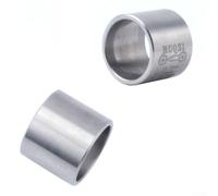 Desiumite Stainless Steel DU Bushing for Rear Shocks - 12.7mm ID × 15mm OD × 12.7mm W, Self-Lubricating Replacement Sleeve Compatible with For FOX,(sku)