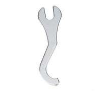 Desiumite Stainless Steel For Bike Lock For Ring Remover Tool for Bottom Bracket Repair, Pedal Disassembly and Fixed Gear Maintenance, 15.5 x 4.4 cm