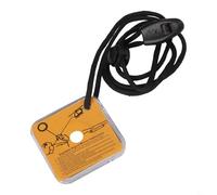 Desiumite Survival Signal Mirror for Outdoor Adventures, Waterproof and Shockproof Distress Signal Tool with Aiming Hole, High Reflectivity Acrylic Rescue