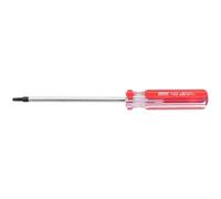 Desiumite Triangle Vanadium for Steel Ta18 to Ta42 Tips Chrome Screwdriver Having Repair Device Set Electronics Red Plus Silver Handle 6piece(TA2.7)