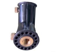 Desiumite Versatile V-Shaped Antenna Mount Aluminium Base Compatible With PAC12/JPC12 Antennas For Radio Communication Setups