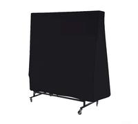 Desiumite Waterproof Ping Pong Table Cover 420D Polyester for Outdoor Indoor Foldable Tables, Heavy Duty Weatherproof with UV Protection, Windproof