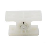 Desiumite Zinc Alloy Door Caravan Lock Buckle with Stainless Rv Holder for Spring Steel Boat Door Clamp Touch(Plastic)