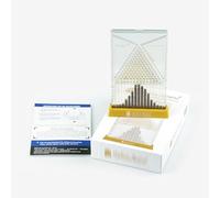 Desk Acrylic Galton Board, Galton Board Probability Demonstrator Model with Bell Curve, Physics Experiment Tool, Effectively Demonstrates Statistical, for Teaching