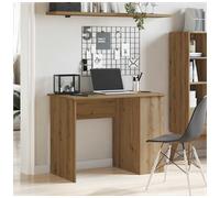 Desk Artisan Oak 100x55x75 cm. Engineered Wood with Storage, Office Gamer Setup