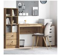 Desk Artisan Oak 90x40x76cm Engineered Wood Compact Writing Table Home Offices