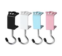 Desk Bag Hook - Tabletop Hangers | No Removable Holders4.61x1.38x1.77 Inches, Multi Functional Space Saving Organizer, Durable Clip Hook System, Strong Hooks Bag for Home Uses, Backpack Hanger