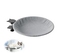 Desk Bed, 360° Rotating Perch For Office & Gaming Desks, Heavy Duty 50lbs, Beds Clamp-On Supports Adjustable Cats He