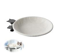 Desk Bed, 360° Rotating Perch For Office & Gaming Desks, Heavy Duty 50lbs, Cats Adjustable Beds Clamp-On Supports He