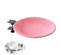 Desk Bed, 360° Rotating Perch For Office & Gaming Desks, Heavy Duty Cats Supports He Clamp-On Adjustable 50lbs, Beds