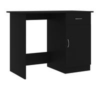 Desk Bedroom Office Desk Work Corner Table Study Desk Engineered Wood vidaXL