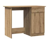 Desk Bedroom Office Desk Work Corner Table Study Desk Engineered Wood vidaXL