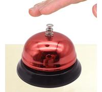 Desk Bell, Metal Desktop Call Bell, Metal Anti-Rust Desktop Call Bell, Reception Bell for Hotels, Restaurants, Kitchens, Bars, Schools, Counters
