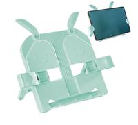 Desk Book Stand Holders Adjustable Foldable Book Stand Adjustable Cookbook Document Holder for Recipes Textbook Music Books Christmas Gift Ideal for Reading, Studying