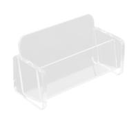 Desk Business Card Holder Clear Acrylics Business Stand Name Organizers Display Stand For Office Professional Card