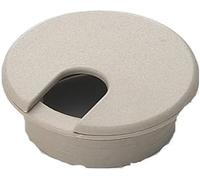 Desk Cable Hole, Grommet 1/2/5/10pcs 35mm 50mm 53mm 60mm 80mm PC Computer Plastic Table Tidy Wire Cover Cap Plug(Gray 35mm,5pcs)