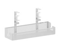 Desk Cable Organizer, Under Desk Cable Organizer | Drill Free Desk Cable Storage Box, Wire Mesh Cable Management, Cable Management
