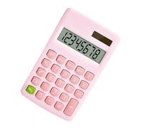 Desk Calculator 8 Digit LCD Display Solar Battery Big Button Accounting Calculator Antislip Bottom for Home Professional Engineering