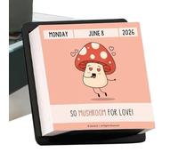 Desk Calendar - 10.8 X 10.8 cm Perpetual Calendar, Motivational , Paper Organizer, 2026 Inspirational Desktop Calendars for Women Men Father Teacher Office Workplace Dormitory App