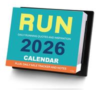 Desk Calendar 2024 - Daily for Runners, Inspirational 2024, Jan Dec 5’’×6’’ Motivational Calendar, Running Gear, Quotes and Inspiration Runners (SYLDFMPBZJTL24)