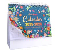 Desk Calendar 2025-2026 UK,Calendar 2026,Calendar 2026 UK, from August 2025 until December 2026, Vertical Desk Calendar with Double Binding, Suitable for Advertising Gifts, Promotional Gifts(Type A)