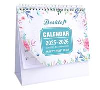 Desk Calendar 2025-2026 UK,Calendar 2026,Calendar 2026 UK, from August 2025 until December 2026, Vertical Desk Calendar with Double Binding, Suitable for Advertising Gifts, Promotional Gifts(Type B)