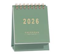 Desk Calendar 2026 - Decorative Desktop Planner, Daily | Appointment Planning Task Supplies, Compact Study Bedroom Living Room Offices Bedside Table Tool with Student Where