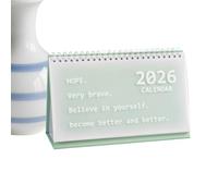 Desk Calendar 2026,Korean Style Monthly Decoration Organizer Easy to Organize Desktop Calendar | for Teacher Classroom Office Spaces Family Refrigerator Home Workplace Children Lady