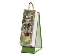 Desk Calendar - 2026 Monthly Organization System, Inspiring Classical Art Decor, Thick Writing Paper Stock, Easy Reference Date View Planning, Ideal for Time Management Accessory