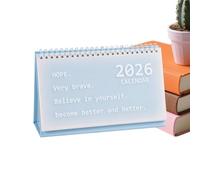 Desk Calendar 2026 - Monthly Planner Decoration Organizer - Desk Calendar Planner | For Teacher Classroom School Family Fridge Home Work