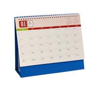 Desk Calendar, 2026 Monthly Schedule for Planning, Large Desktop Organizer with Clear Grid Layout, Easy Note Writing Space, Offices Productivity Tool for Home, School, Classroom, Living Room