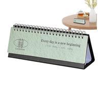 Desk Calendar 2026, Motivational Monthly and Weekly Calendar, Jan-Dec Monthly Desk Calendar Planner | For Appointment Agenda Planning Home School Work Study Home Christmas New Year