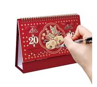 Desk Calendar 2026 - Traditional Chinese New Year Table Planner, Monthly Schedule Management Desktop Organizer | Lunar Festival Design Academic Daily Planning Calendar for Classroom Dormitory Living
