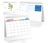 Desk Calendar 2026 uk, Runs Jan-Dec 2026, Academic Desktop Calendar, 2026 Desk Calender Monthly Standing Flip Desk Calendar Small for Family Planner Diary Starts on Sunday bigger A5