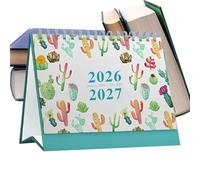 Desk Calendar 2026, Weekly Daily 18 Months with Notes, Monthly Desk Calendar 2026-2027, for Office School Classroom Academic Planning Teacher