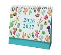 Desk Calendar 2026 | Weekly Monthly Planner with Notes - Desk Top Calendar from Jan 2026 to Jun 2027 | for Appointment Planning Home Office School Teacher Student Christmas New Year