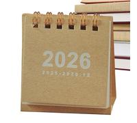 Desk Calendar, Calendar 2026 from Jan 2026 to Dec. Daily Planner Made of Design Paper for Office, Home, School