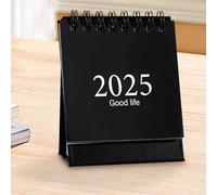 Desk Calendar, Desk Calendar 2025, 2025 Planning Scheduling 360 Degree Page Change, Reversible Calendar for Classroom, Monthly Plan, Double Sided for Meditations, Reflections, Blessings