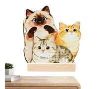 Desk Calendar | Dog and Cat Pattern Planning Planner | Daily Desk Calendar 2026 | Organization Appointment Holiday Living Room Kitchen