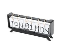Desk Calendar for Desk, Standing Desk Calendar,Acrylic Perpetual Desk Calendar Shaped TV Cabinet | Classroom Supplies, Sema Display
