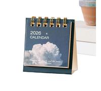 Desk Calendar, Mini Monthly Tracking, Mini Desk Calendar, for Dad Father's Day Christmas New Year Office Home School Men Women Colleagues Adult Employees
