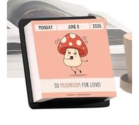 Desk Calendar with Motivating Messages | Perpetual Quotes Decoration | 2026 Daily Desk Calendar for Men, Dad, Teacher, Apartment, Workplace, Home, School