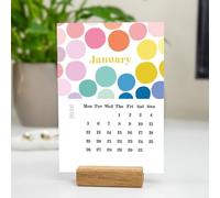 Desk Calendar - Year 2026 - Patterns