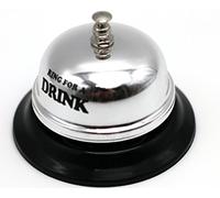 Desk Call Bell Ring for Service Great Fun Creative Novelty Gag Party Gift (Ring for a Drink)