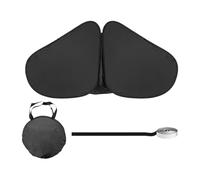 Desk Canopy,Portable Black Anti-Glare Overhead Blocker,Privacy Protection Cubicle Light Shield | for Corner Home Workplace Outdoor Study