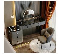 desk chair,makeup organizer Drawers Accessories Vanity Table Console Computer Bedside Women Tall Dressing Nail Comoda Pra Quarto(100cm style11)