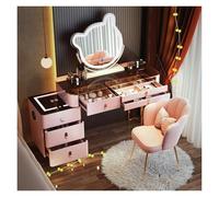 desk chair,makeup organizer Drawers Accessories Vanity Table Console Computer Bedside Women Tall Dressing Nail Comoda Pra Quarto(80cm style25)