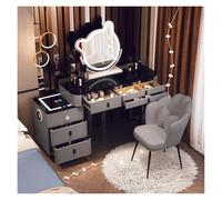 desk chair,makeup organizer Drawers Accessories Vanity Table Console Computer Bedside Women Tall Dressing Nail Comoda Pra Quarto(100cm style23)