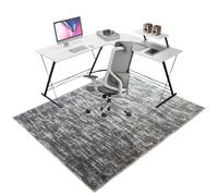 Desk Chair Mat for Carpeted Floors, Heavy Duty Office Gaming Chair Mats for Carpeted and Hardwood Floor, Office Chair Rug Protector for Rolling Chair, Non slip Floor Protection Mat 70 x 80 cm